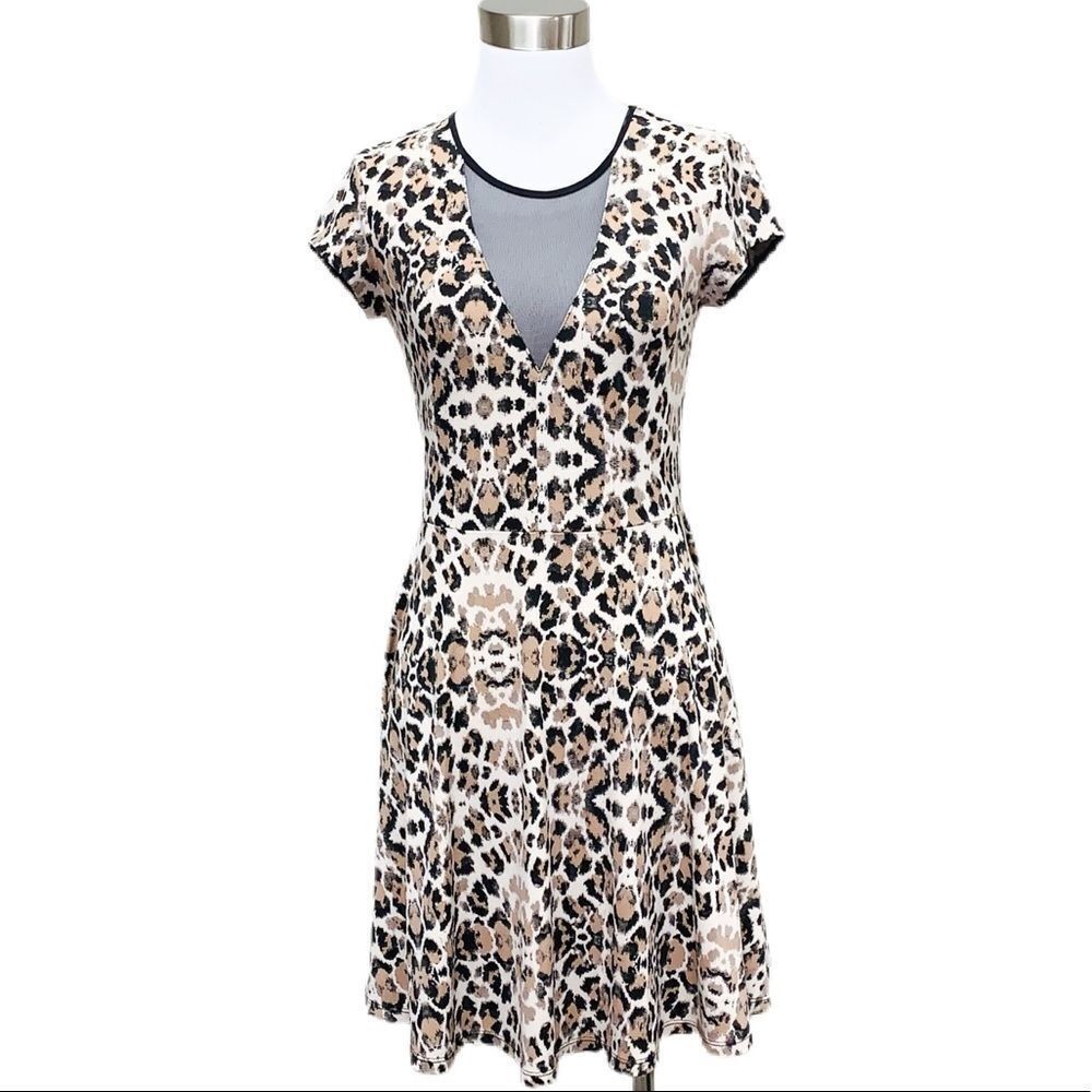 Animal print dress by Kimchi Blue